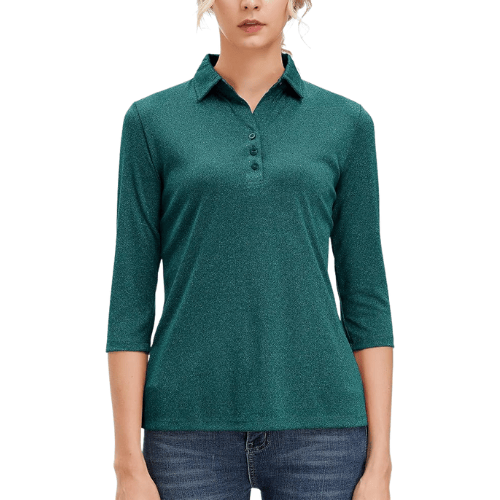3/4 Sleeve Performance Polo