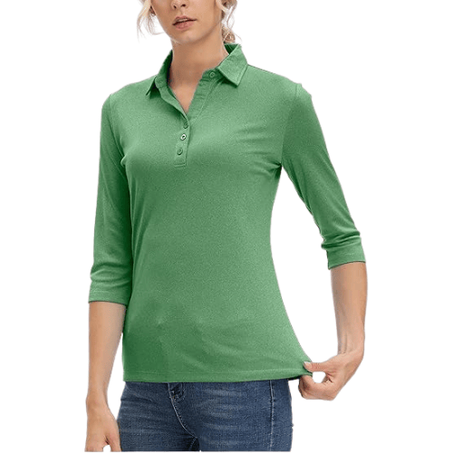 3/4 Sleeve Performance Polo
